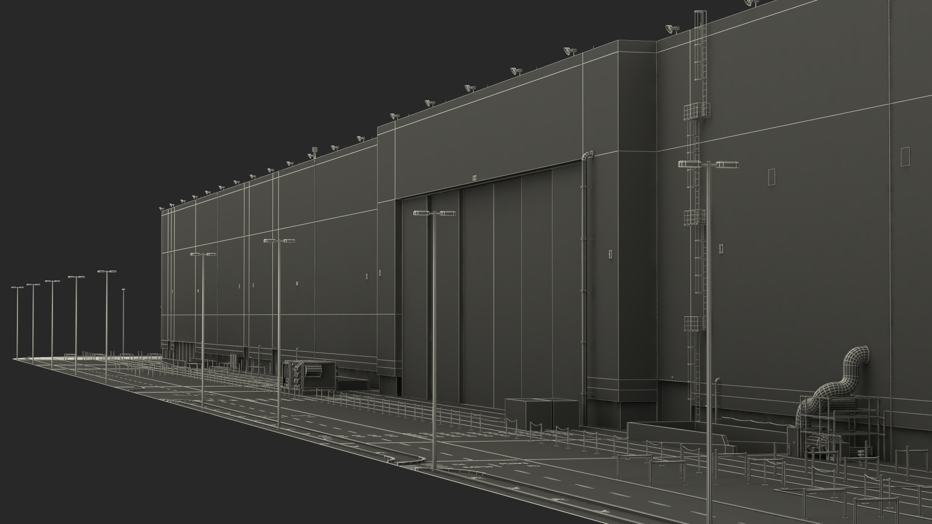 Boeing Everett Factory 3D