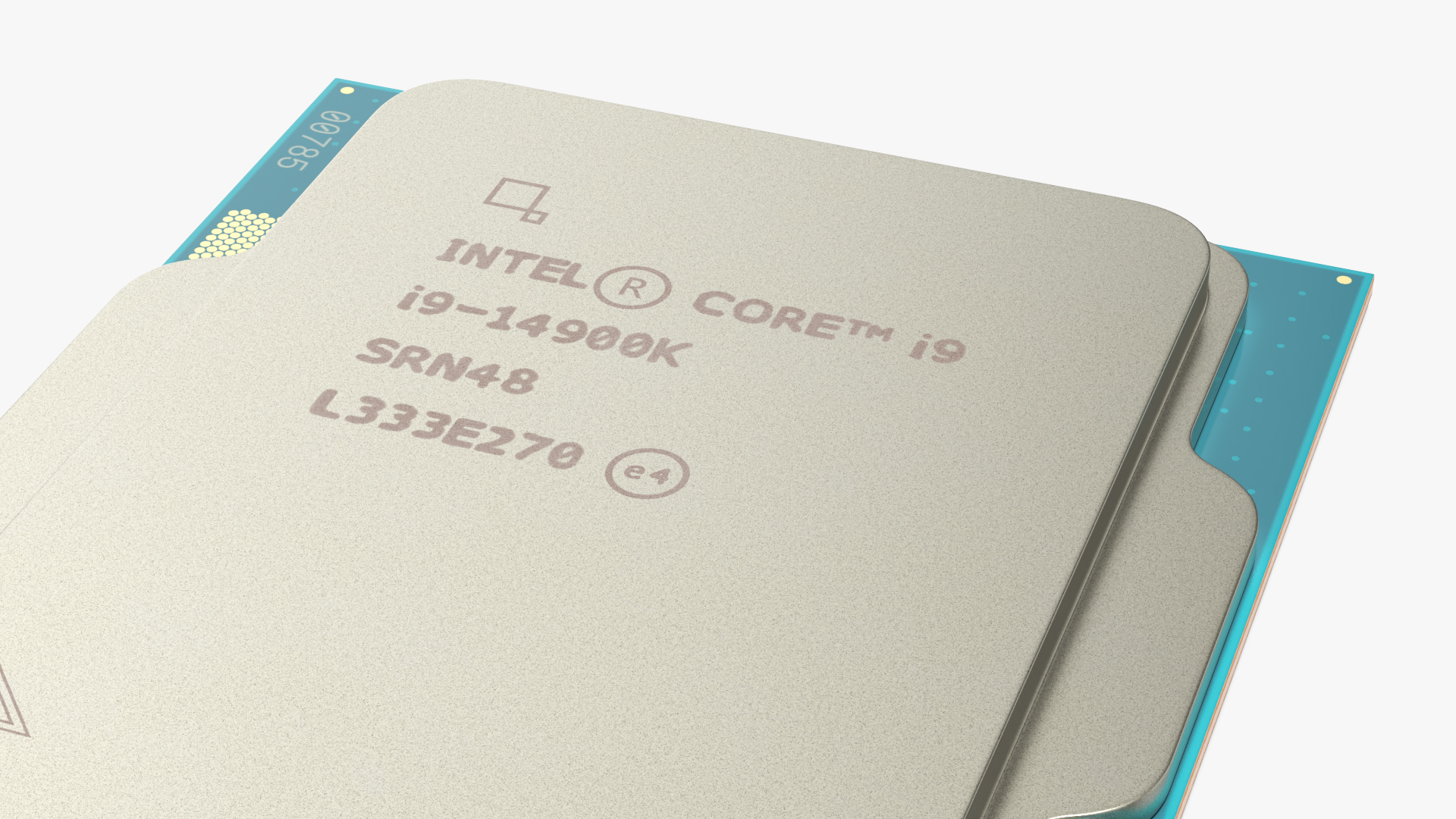 Intel Core i9 14900K LGA1700 CPU Silver - view 5