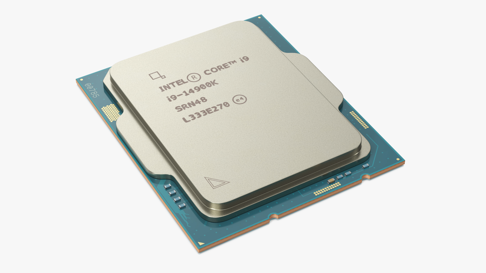 Intel Core i9 14900K LGA1700 CPU Silver - view 2
