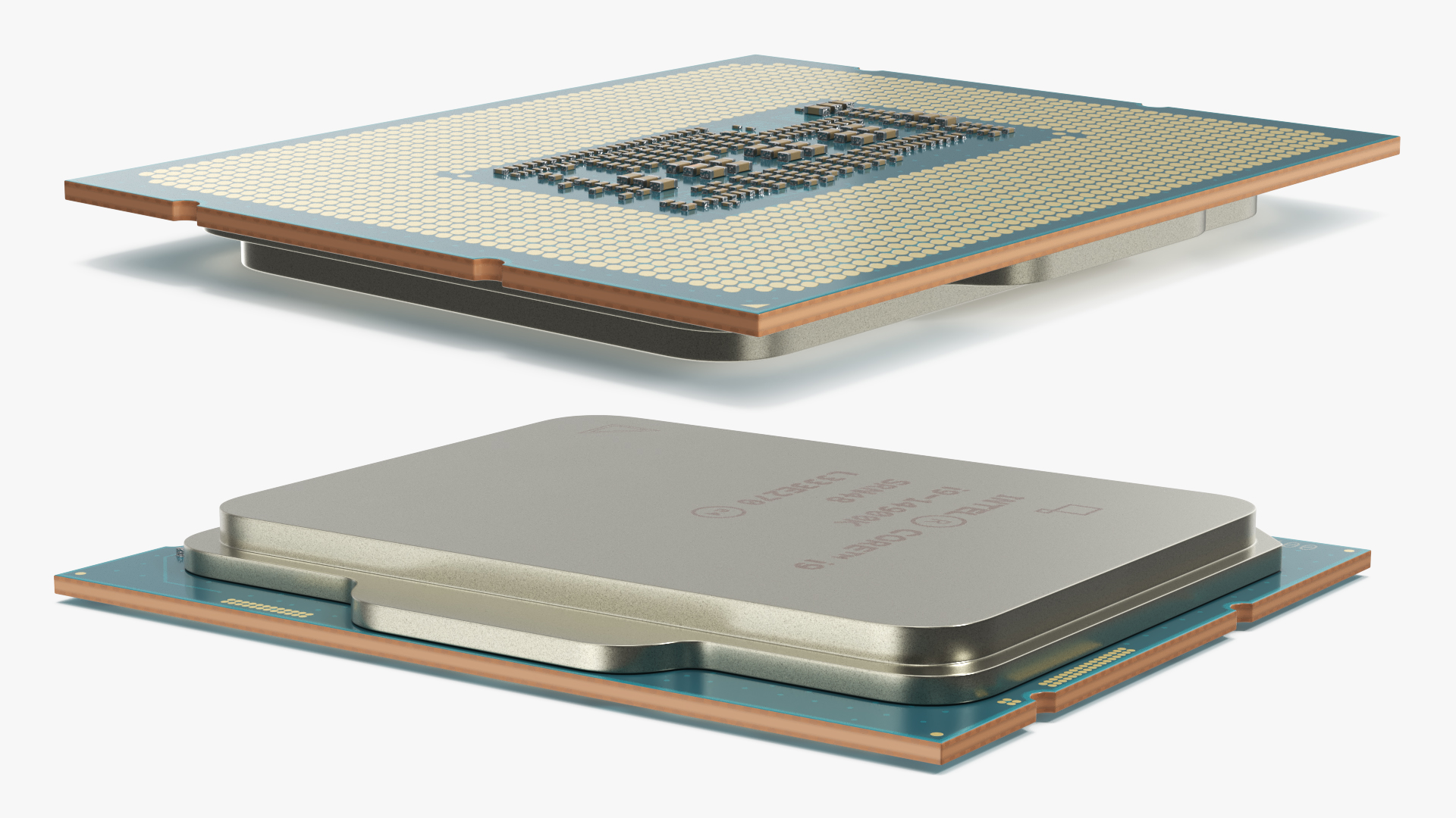Intel Core i9 14900K LGA1700 CPU Silver - view 3