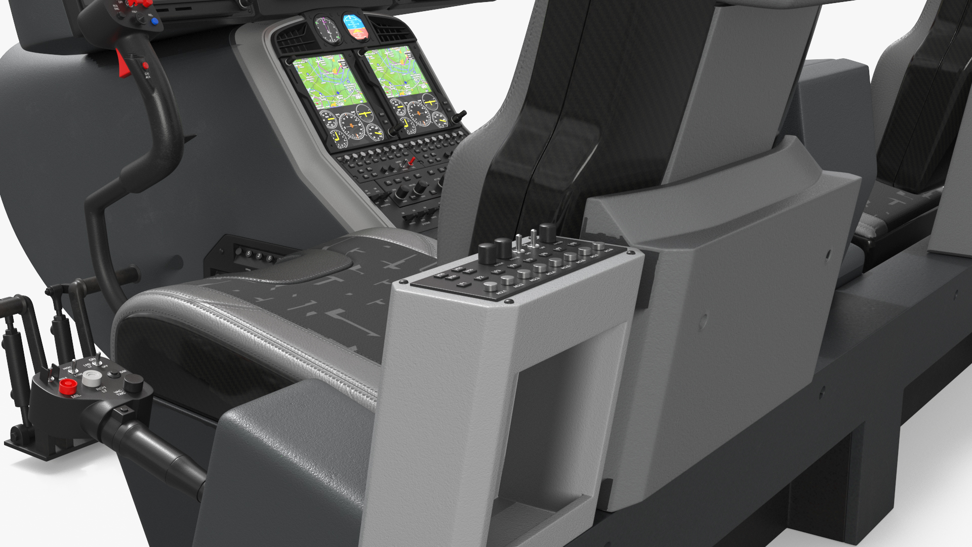 Helicopter Cockpit Module with Dual Seats - view 8