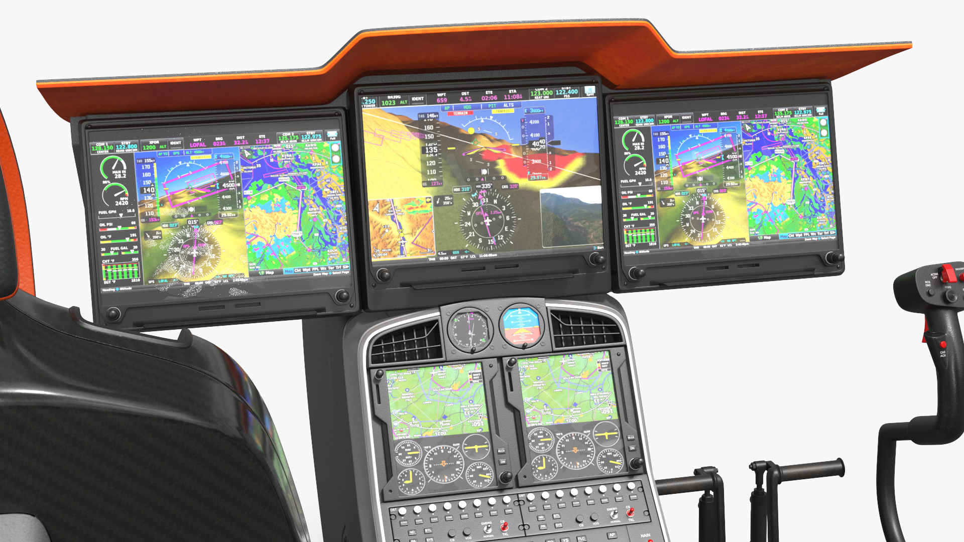 Helicopter Cockpit Module with Dual Seats - view 7