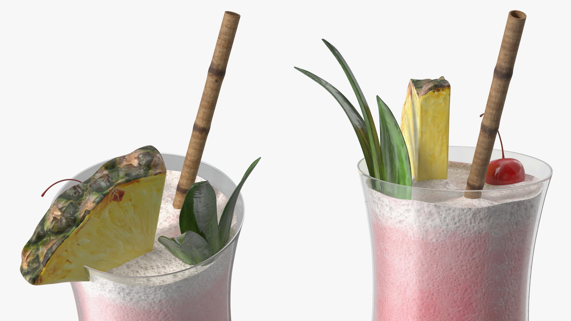 3D Beach Patio Chairs and Table model