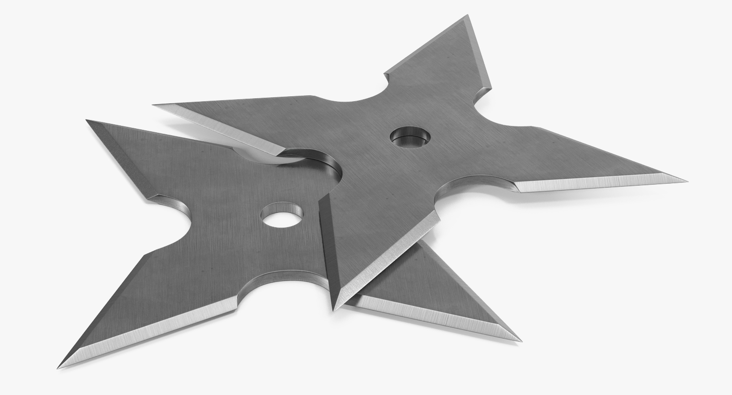 Shuriken Four Point 3D model