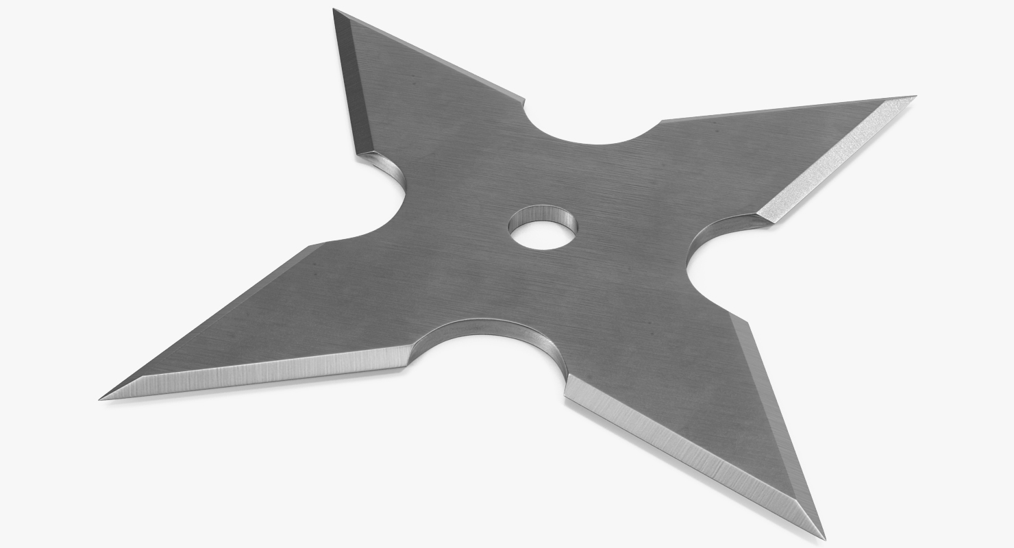 Shuriken Four Point 3D model