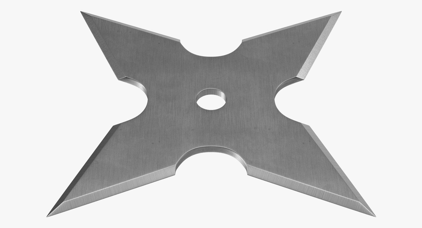 Shuriken Four Point 3D model