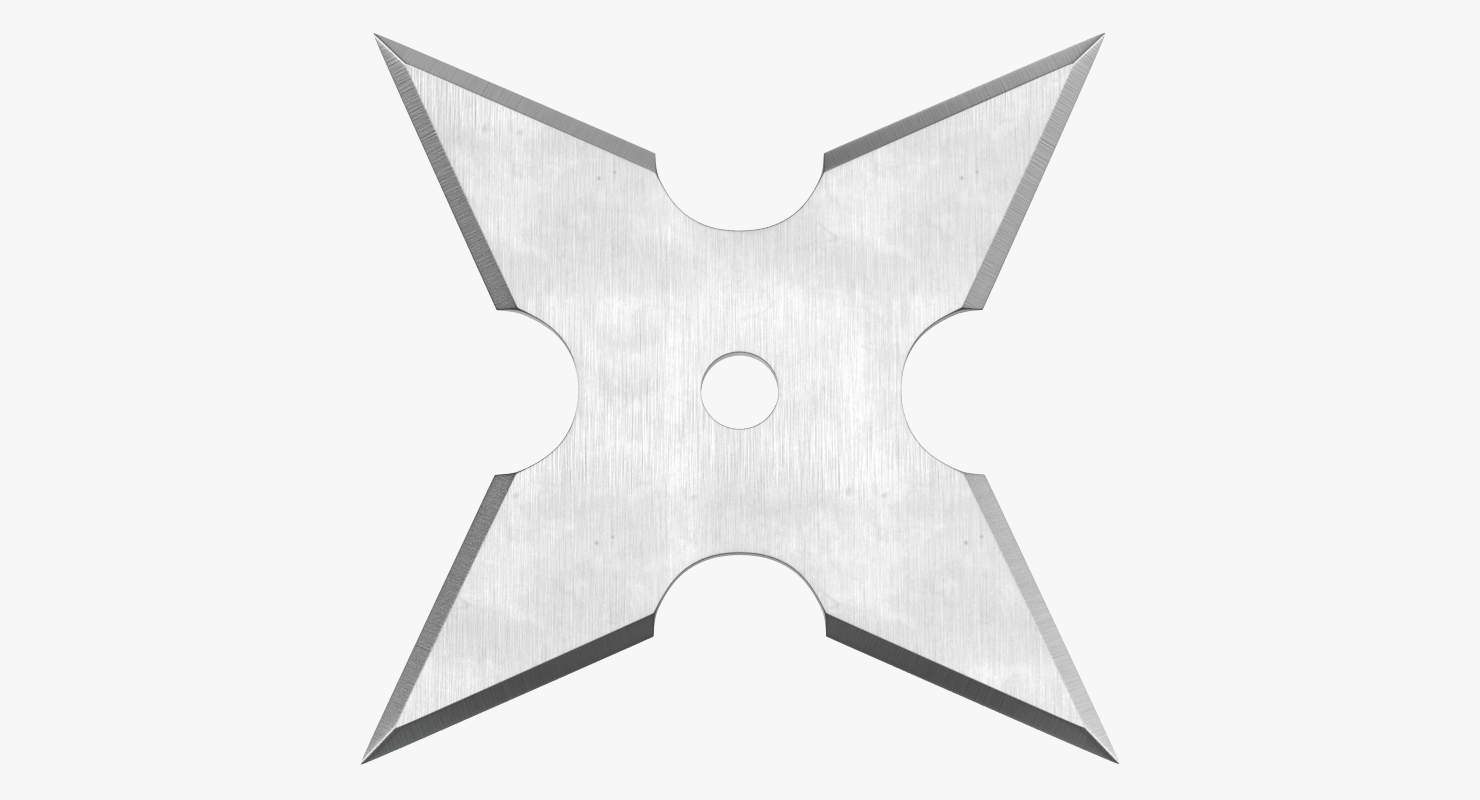 Shuriken Four Point 3D model