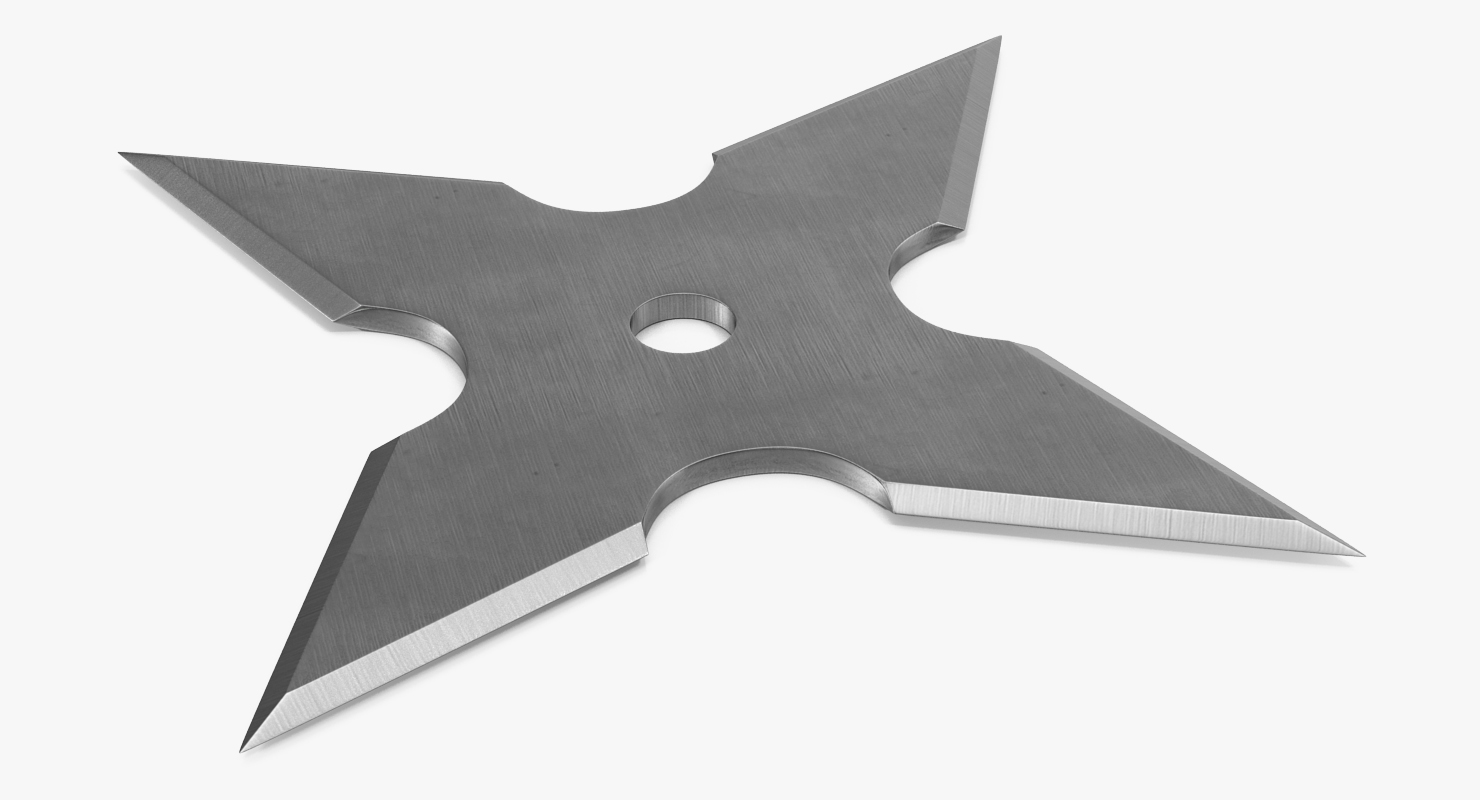 Shuriken Four Point 3D model