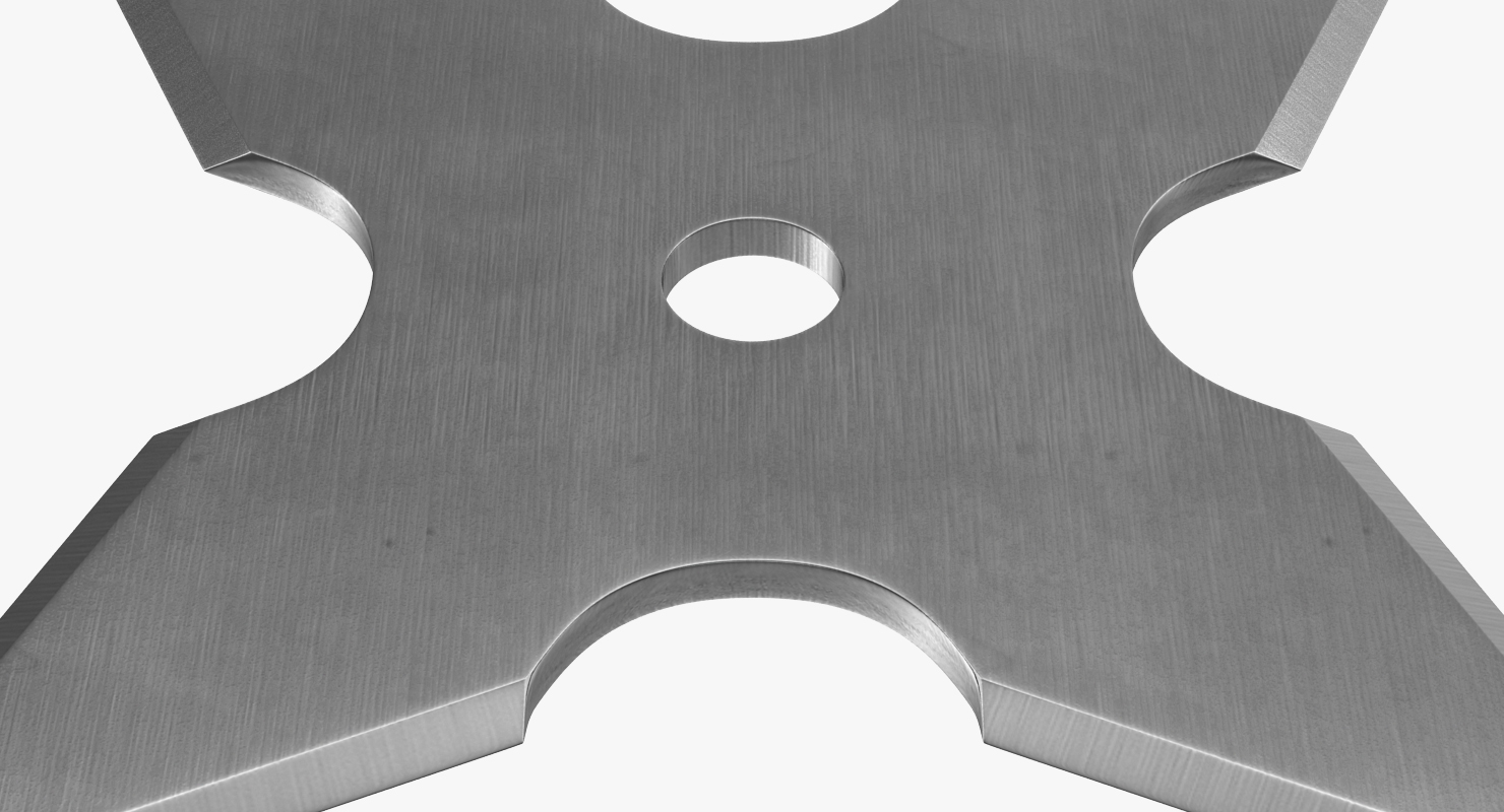 Shuriken Four Point 3D model