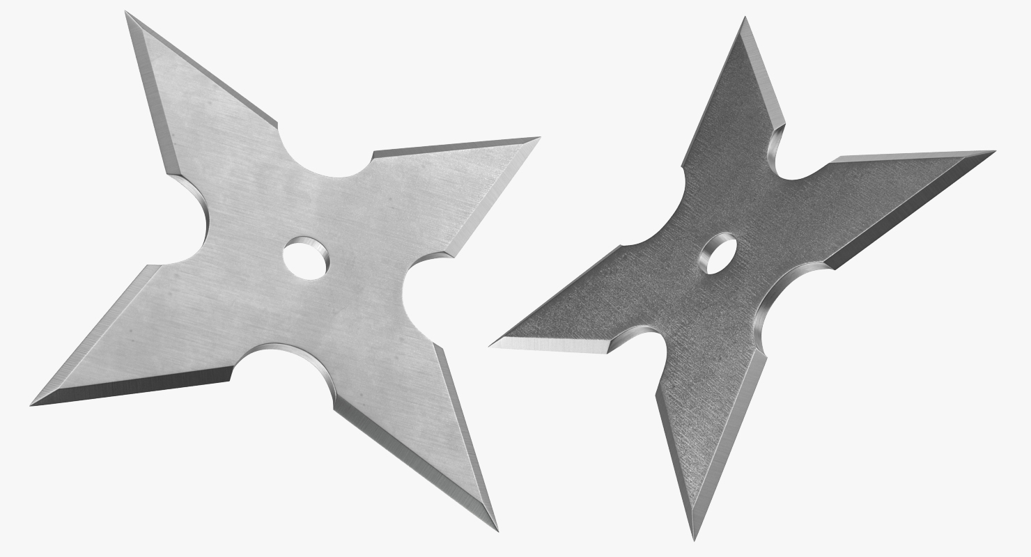 Shuriken Four Point 3D model