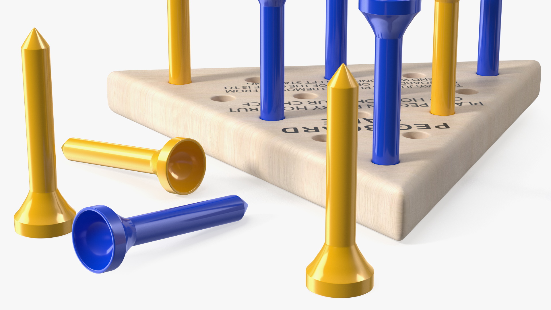3D model Peg Game Played