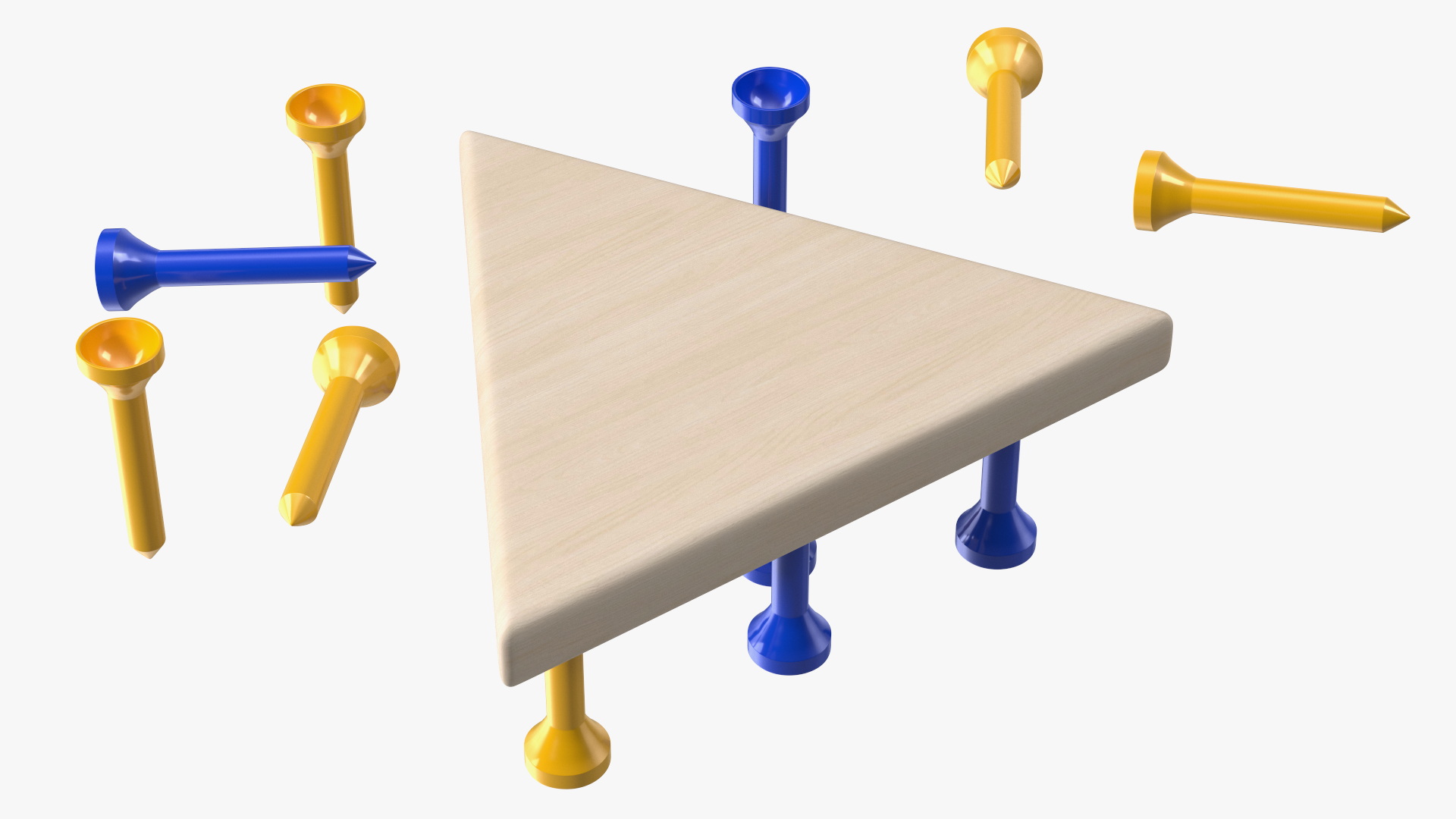 3D model Peg Game Played