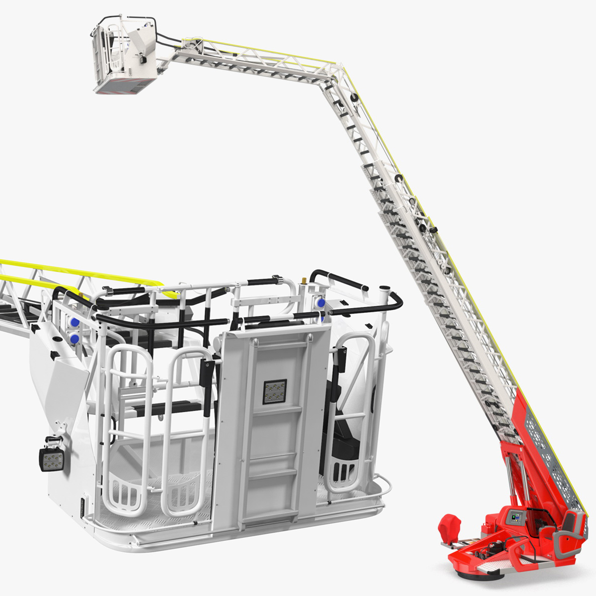 Turntable Ladder Open