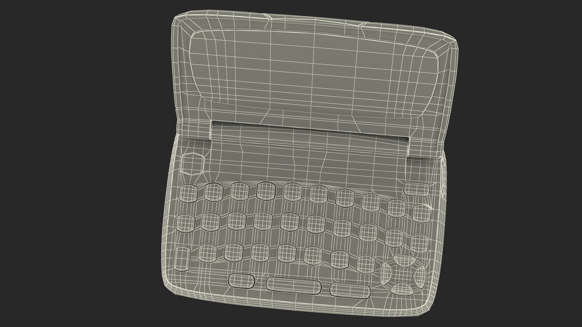 3D Two-Way Pager with Screen On model