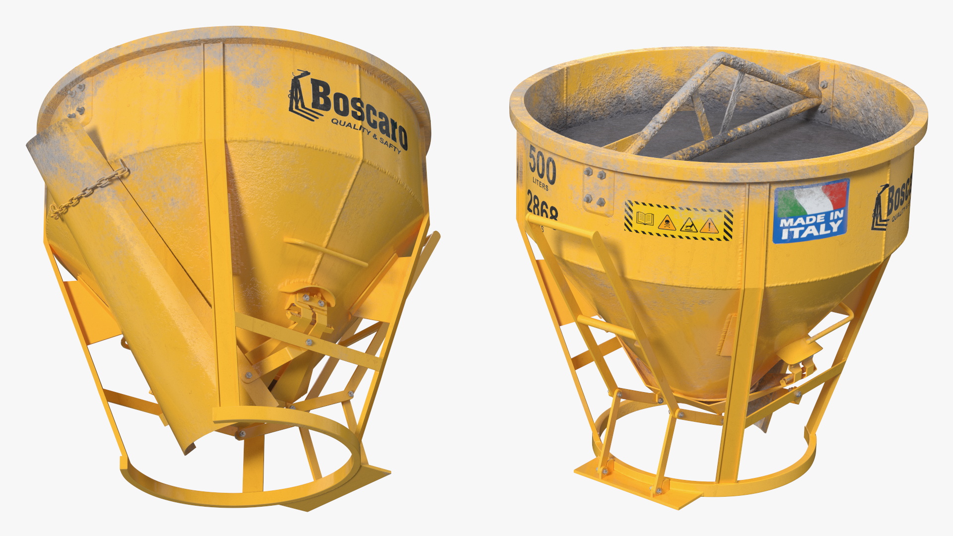 3D model Cement Mixer Truck Lafarge Livery with Concrete Bucket by Boscaro