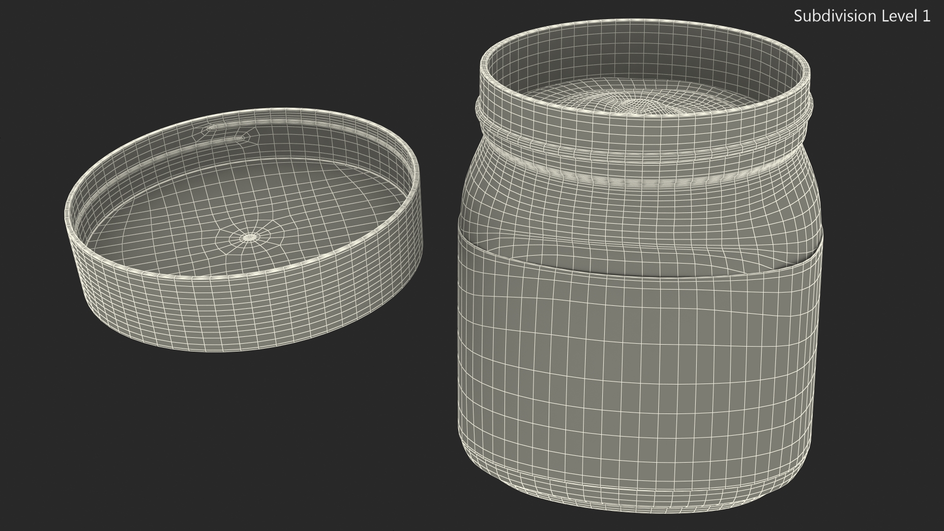 Nutella Chocolate Hazelnut Spread 13 oz 3D model