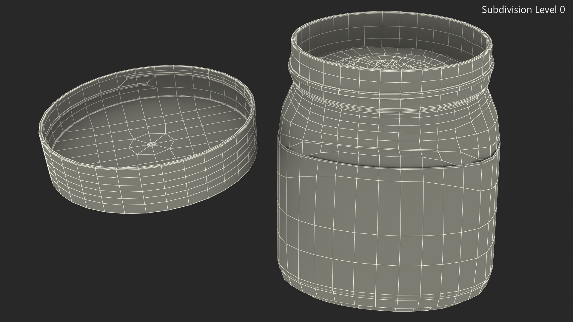 Nutella Chocolate Hazelnut Spread 13 oz 3D model