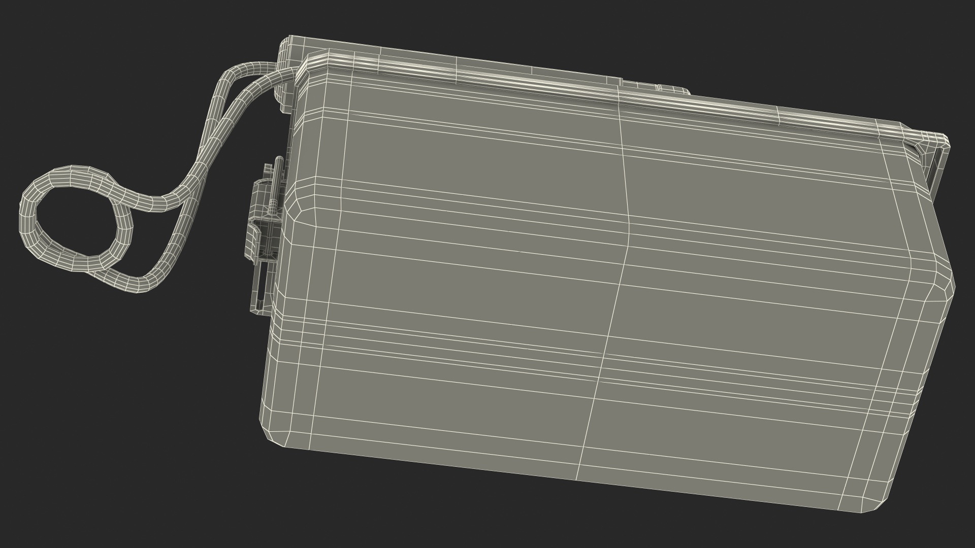 Victoreen CDV 700 Classic Civil Defence Geiger Counter 3D model