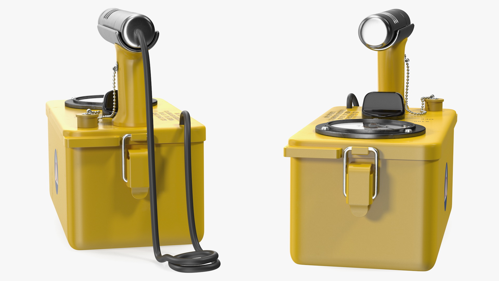 Victoreen CDV 700 Classic Civil Defence Geiger Counter 3D model