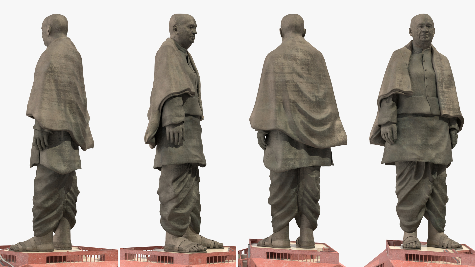 3D Statue of Unity India