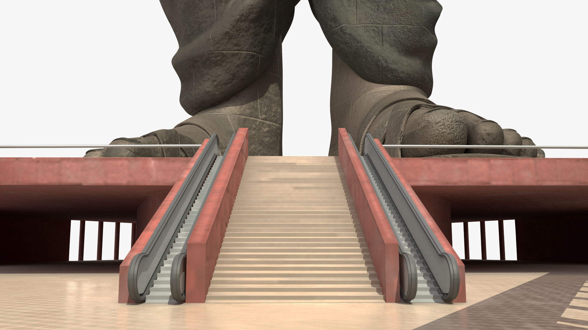3D Statue of Unity India