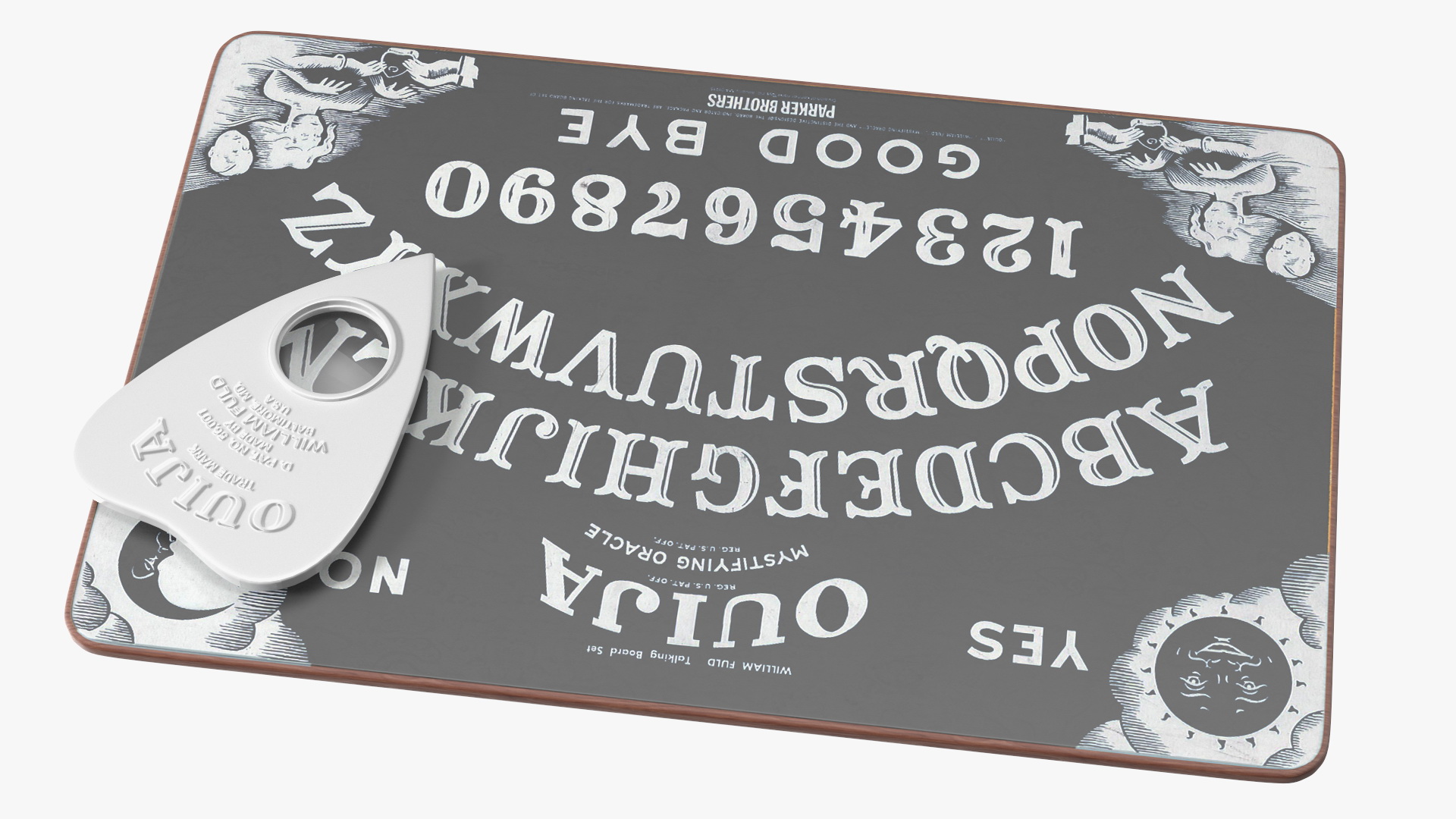 3D Ouija Board Dark