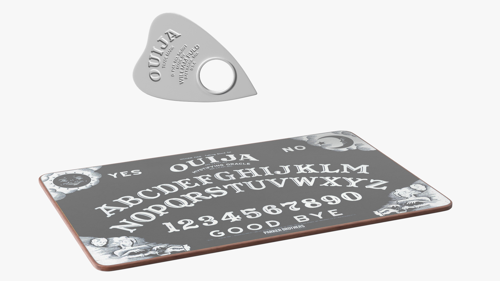 3D Ouija Board Dark