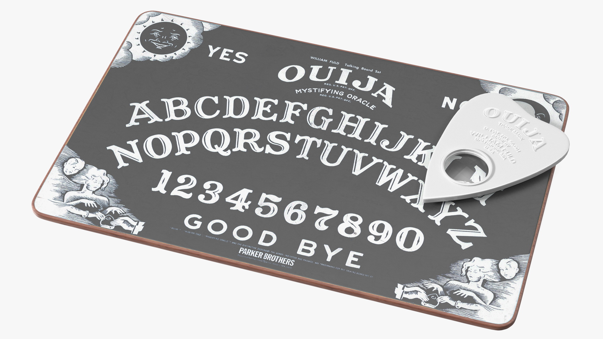 3D Ouija Board Dark