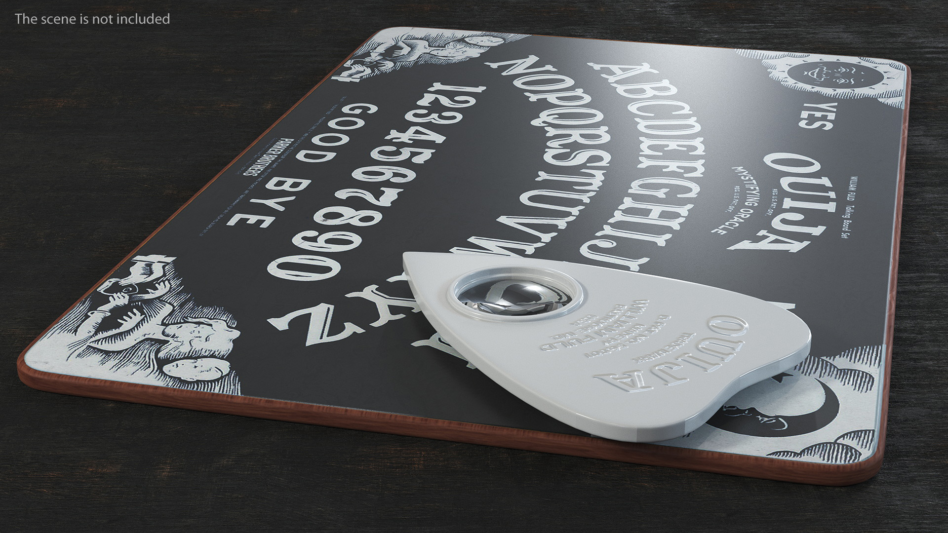3D Ouija Board Dark