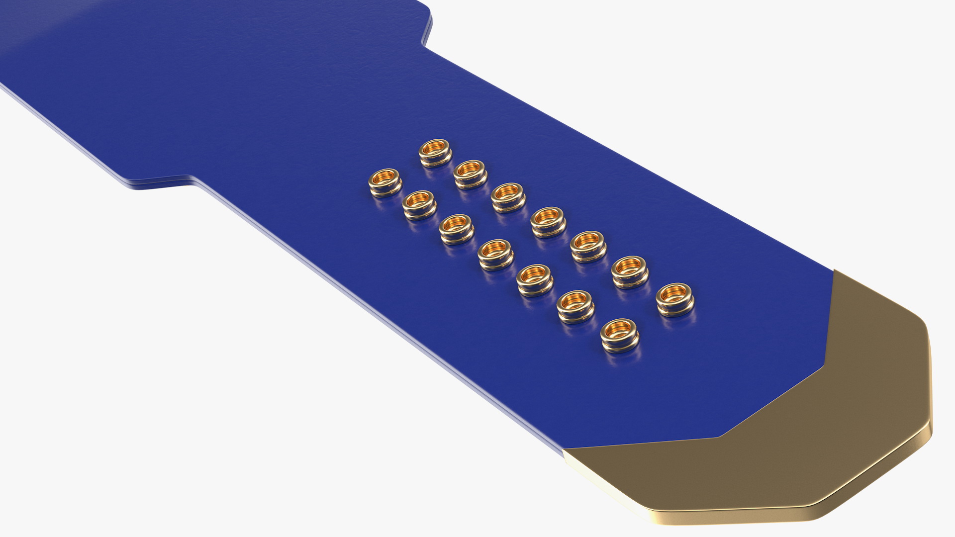 Gold Champion Belt Lies on Floor 3D
