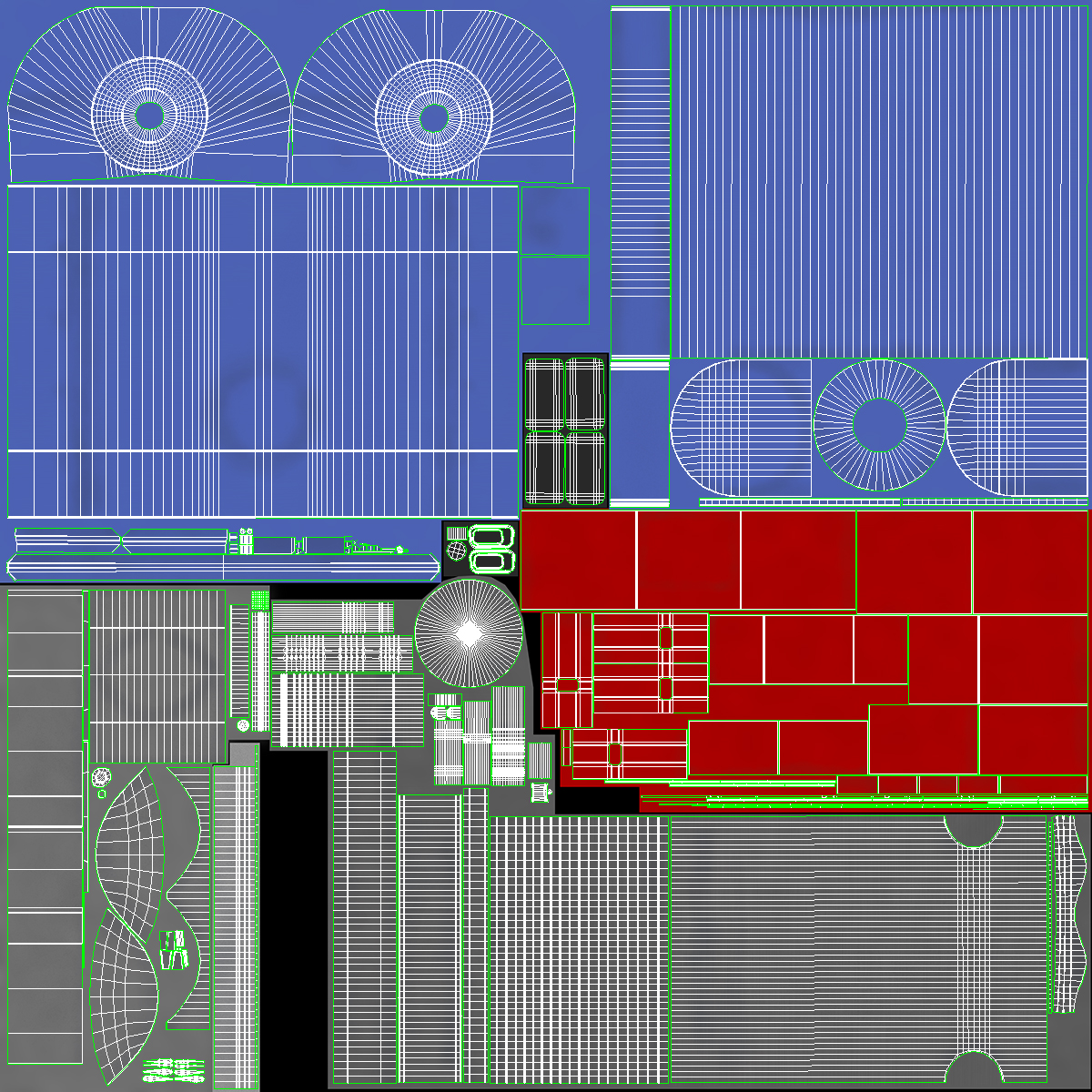3D model Steam Driven Turbine Generator