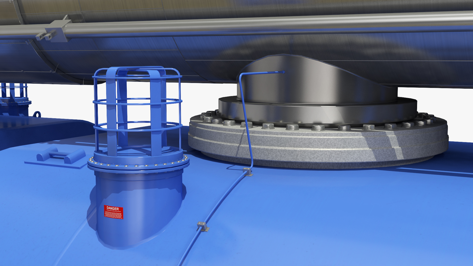 3D model Steam Driven Turbine Generator
