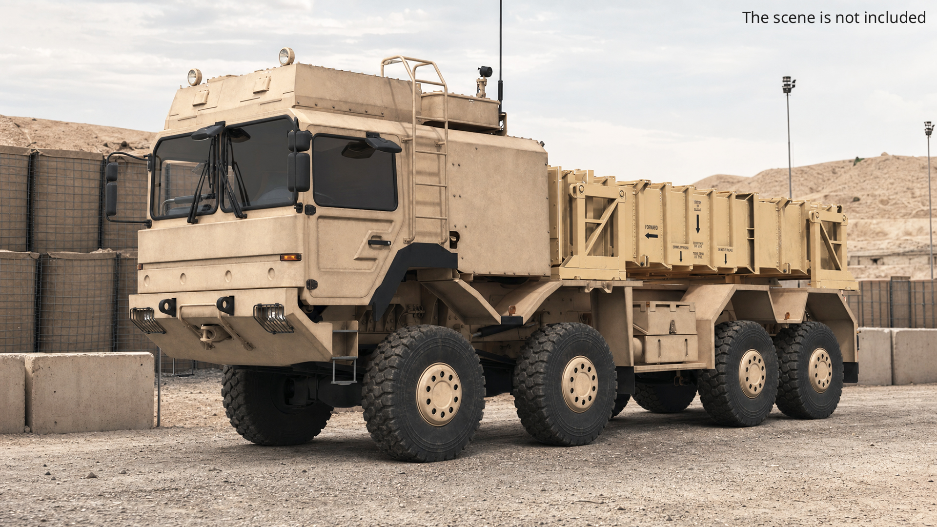 Ballistic Missile Shipping Module Beige - view 4