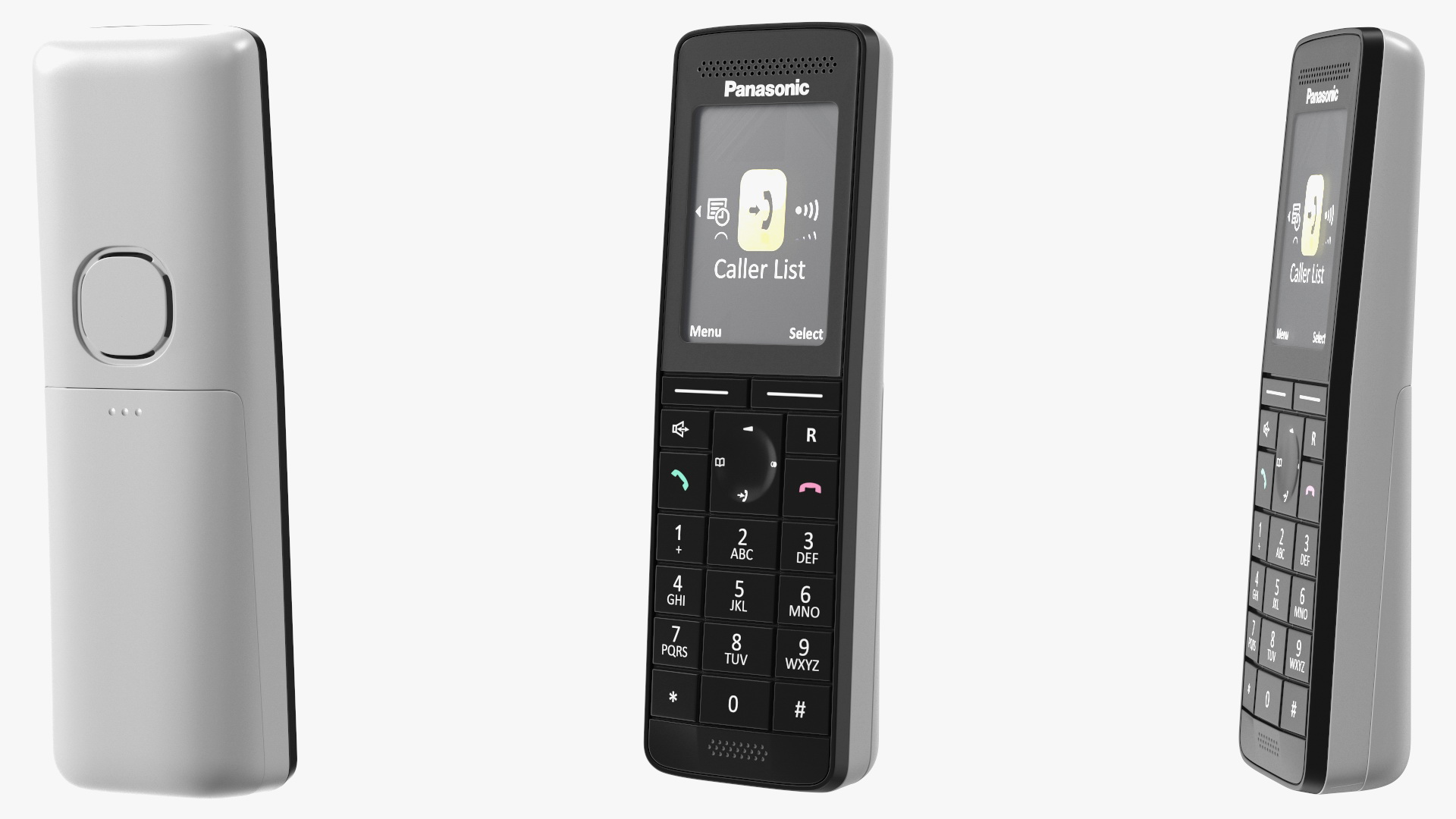 3D Panasonic KX PRS120 Cordless Telephone model