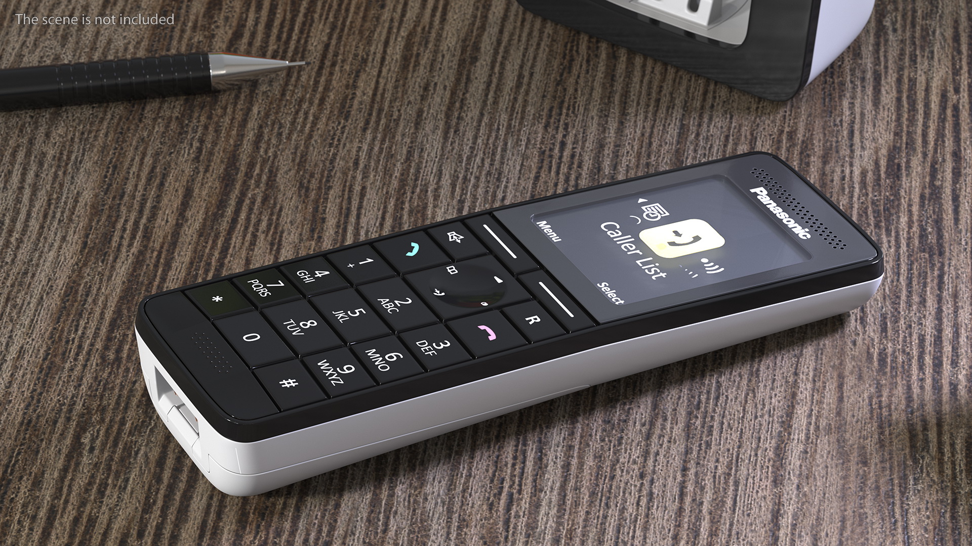 3D Panasonic KX PRS120 Cordless Telephone model