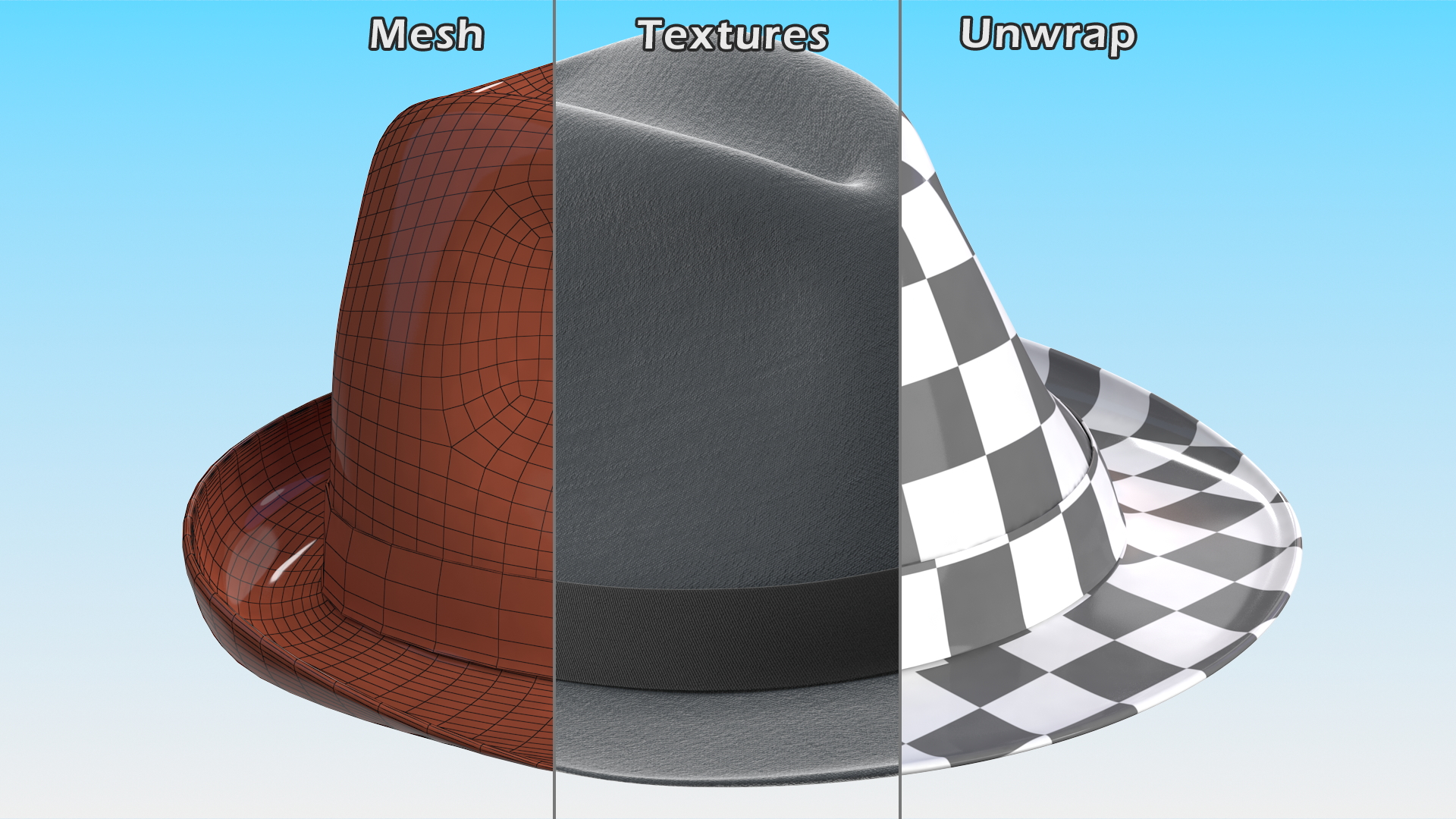 3D model Grey Hat