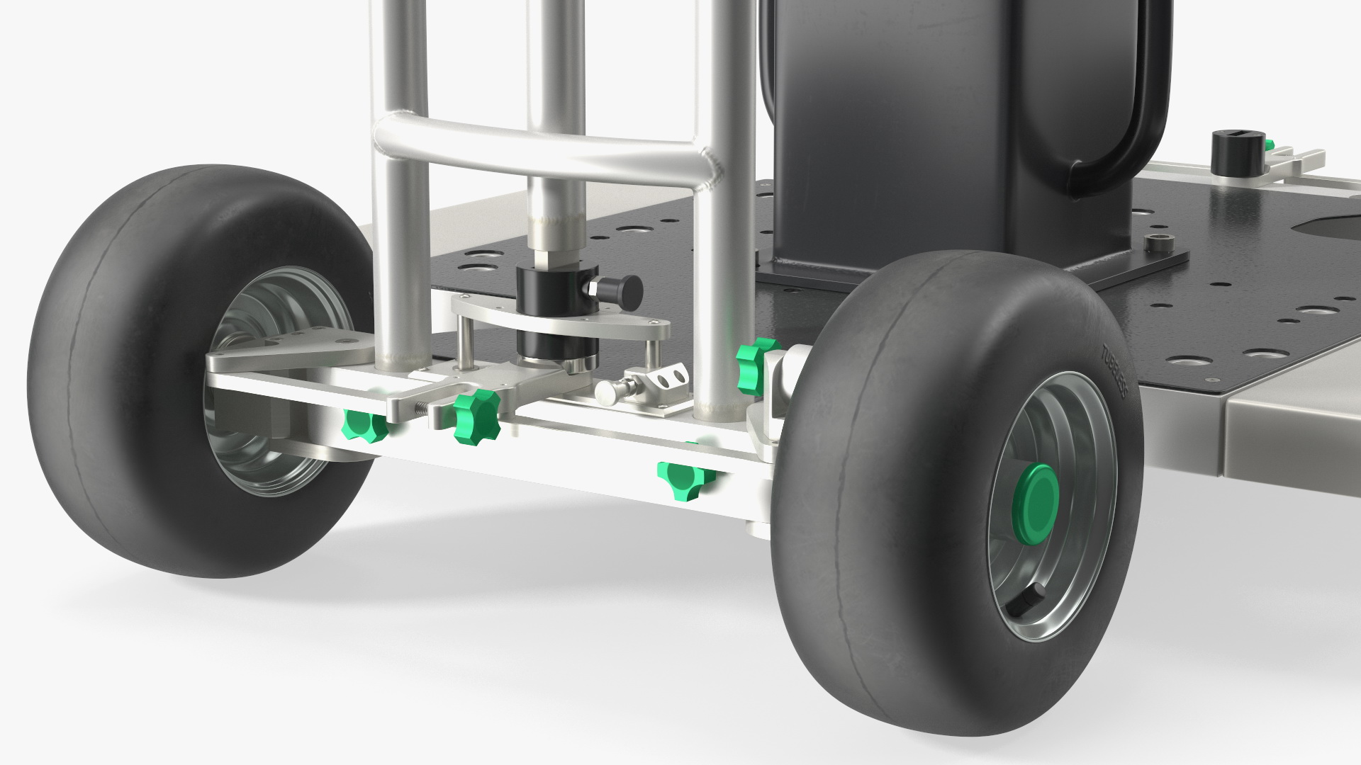 3D Dolly 4x4 with Mini Crane Rigged for Modo