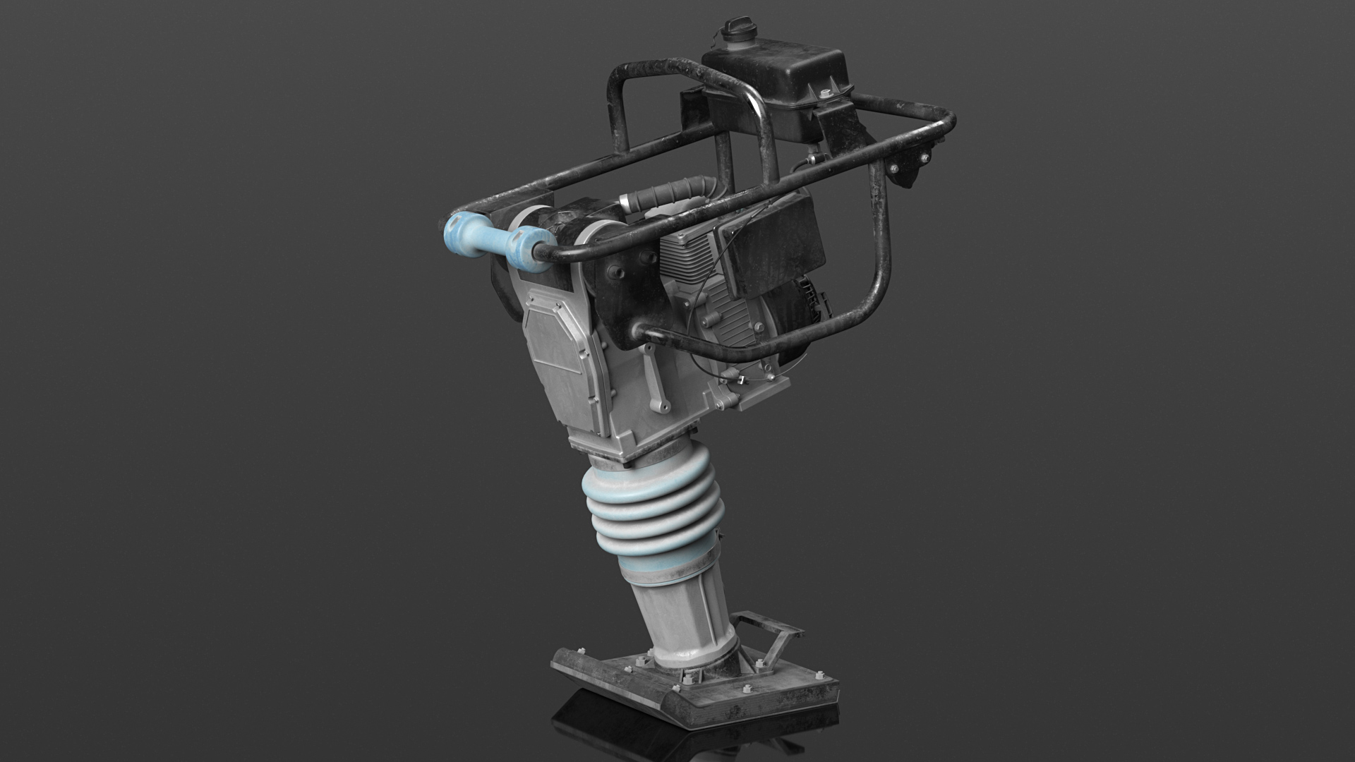 3D model Tamping Rammer Dirty