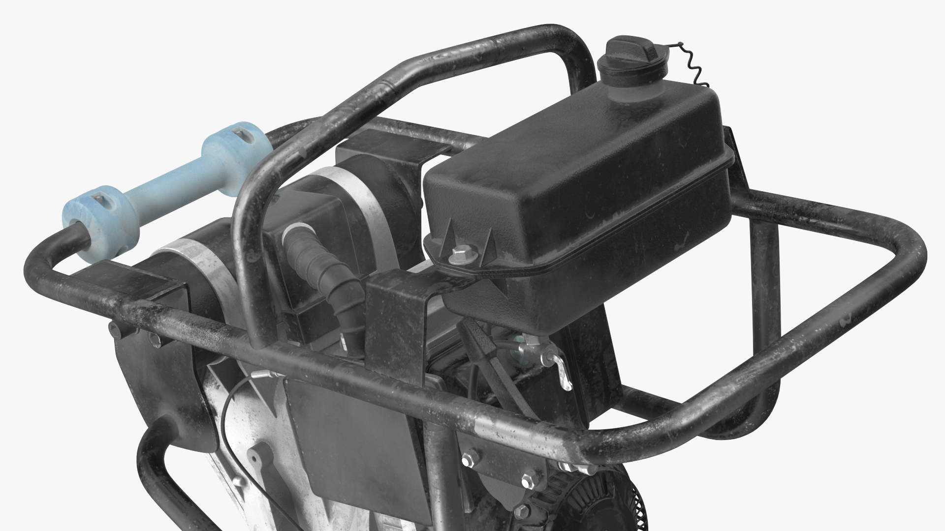 3D model Tamping Rammer Dirty