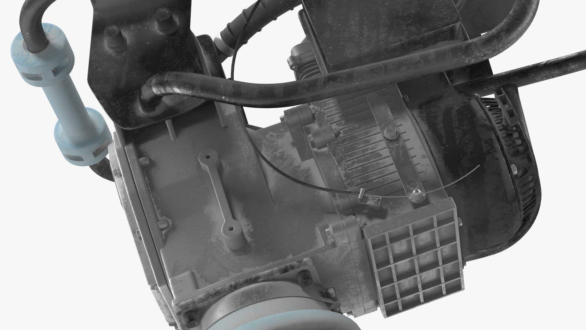 3D model Tamping Rammer Dirty