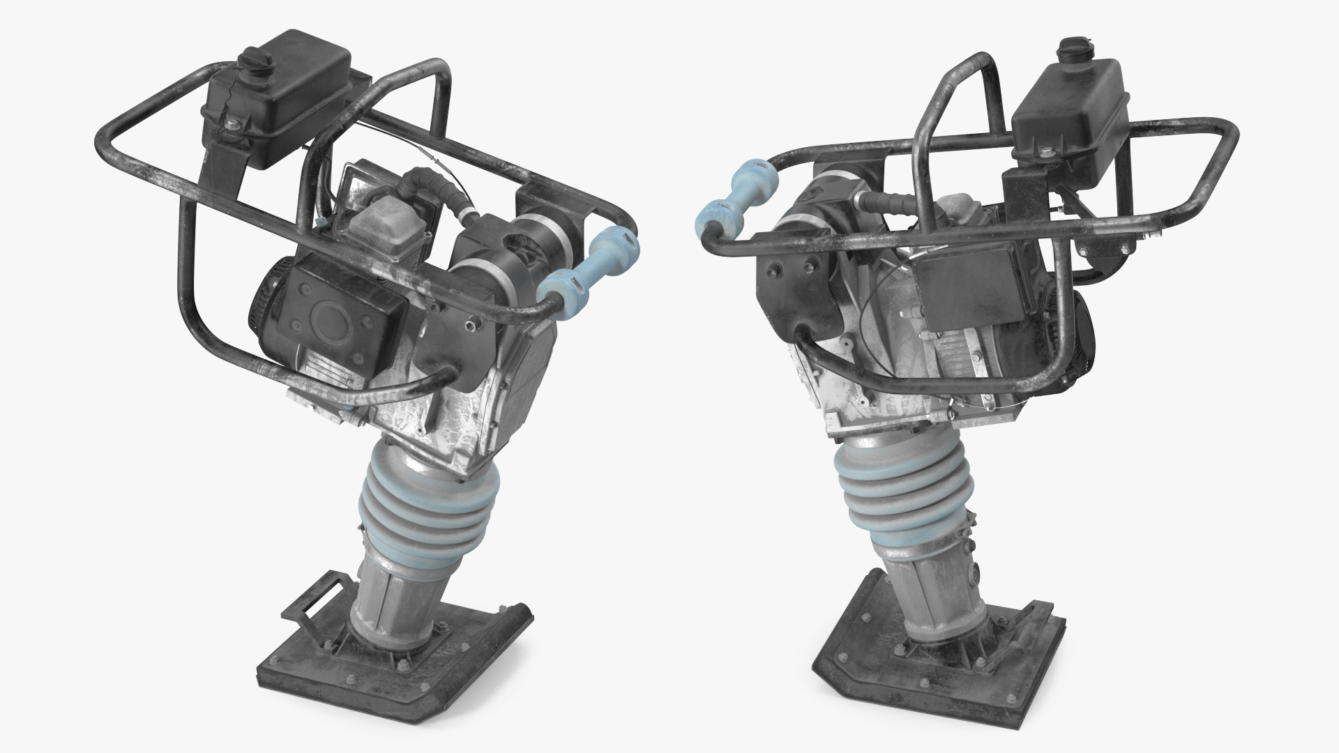3D model Tamping Rammer Dirty