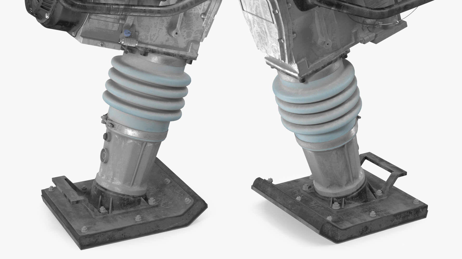 3D model Tamping Rammer Dirty