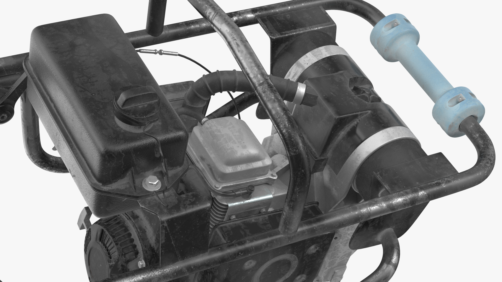 3D model Tamping Rammer Dirty