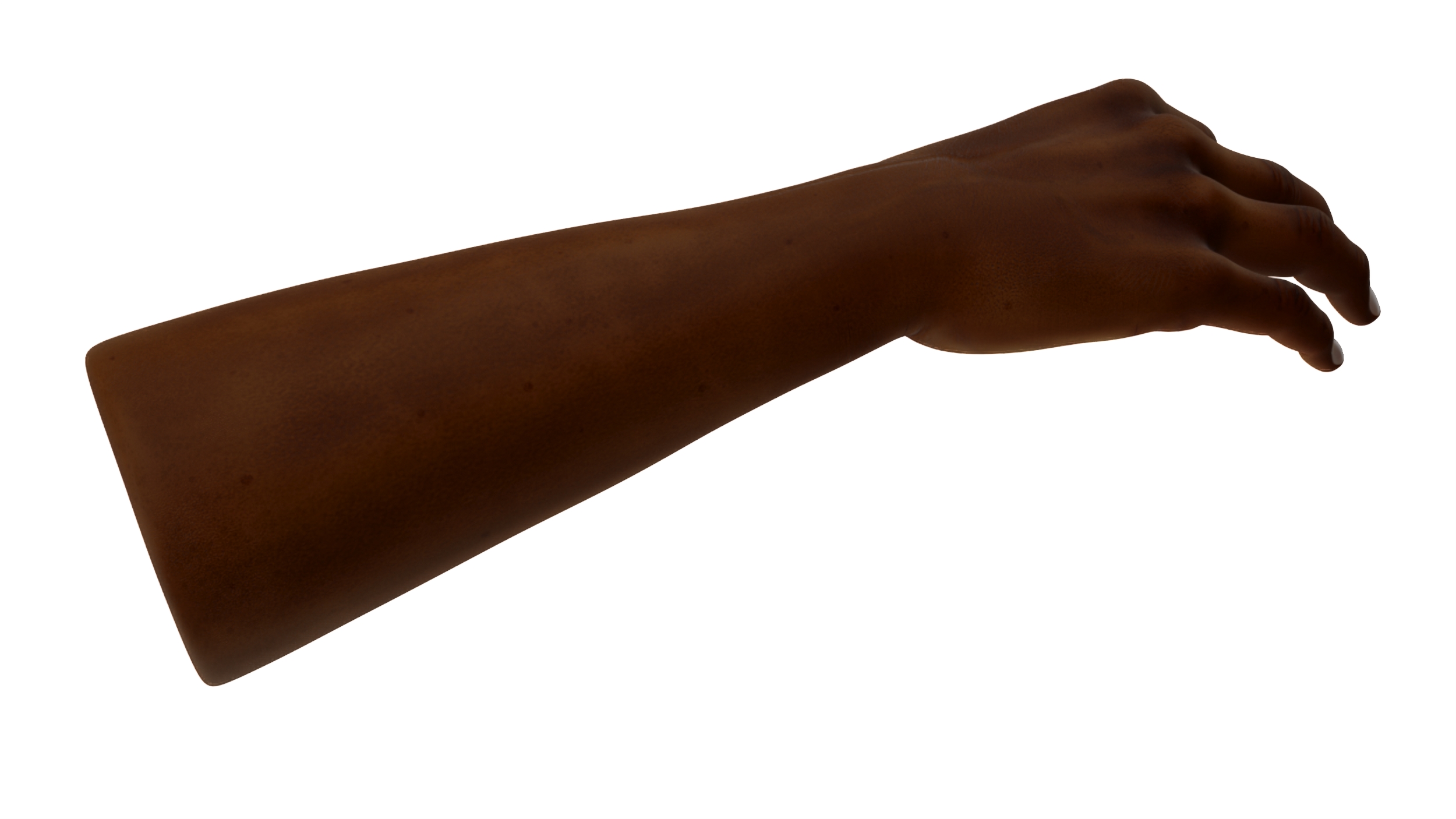 Dark Skinned Man Hand OK Pose 3D model