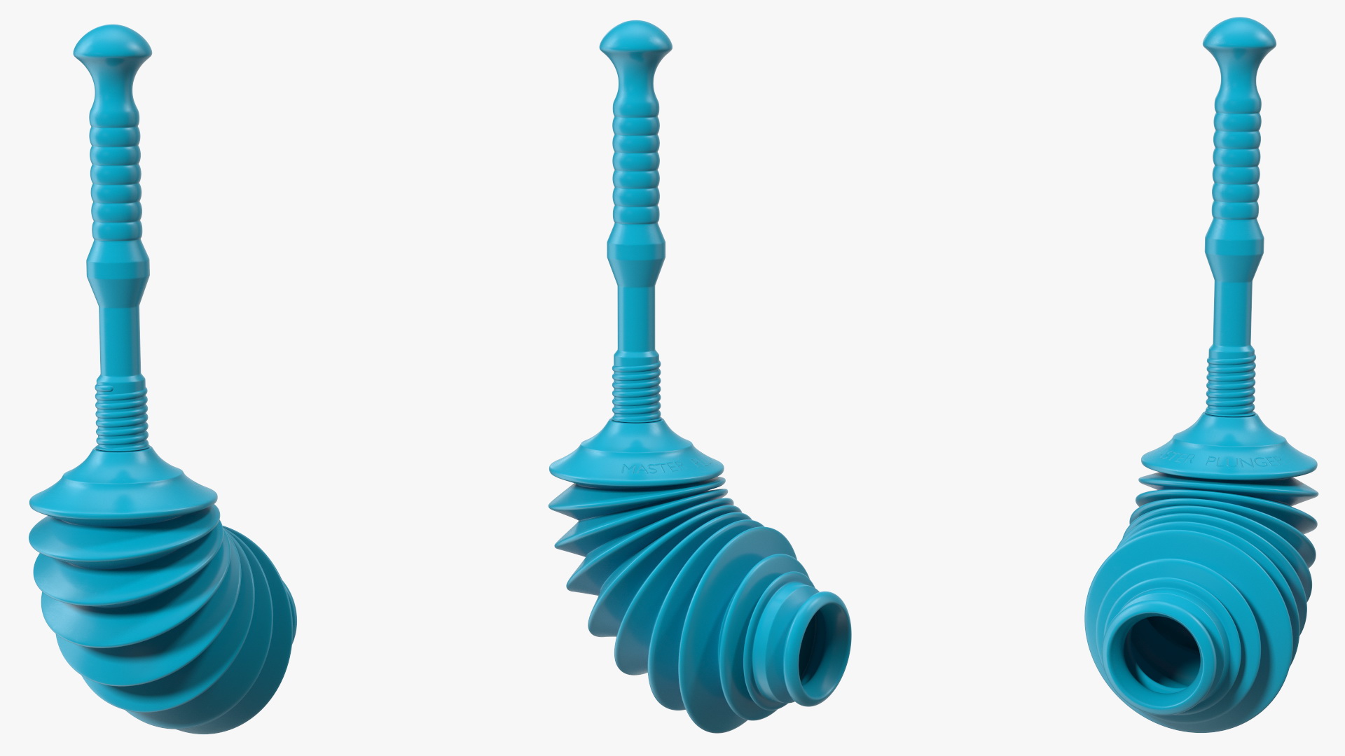 3D Flexible Toilet Plunger model