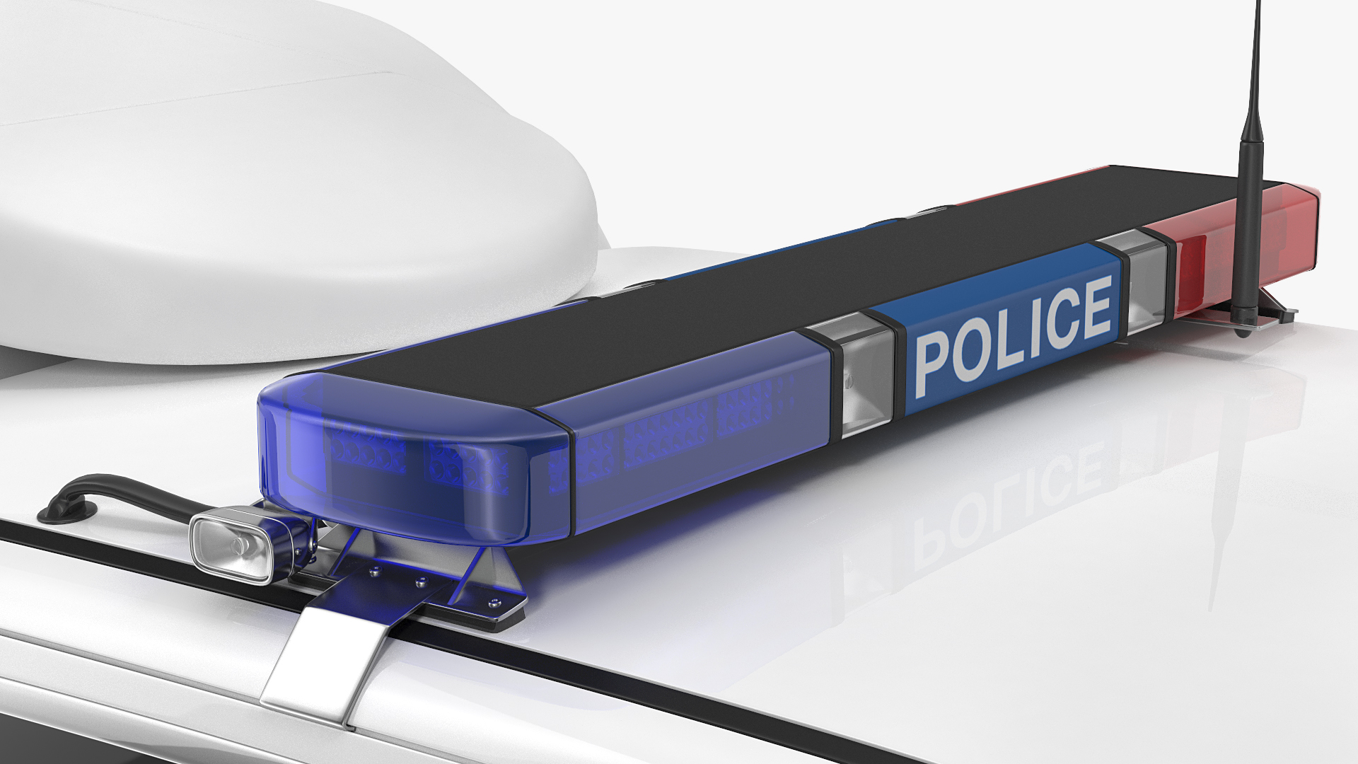 Police Paddy Wagon Dodge RAM 1500 Simple Interior 3D model
