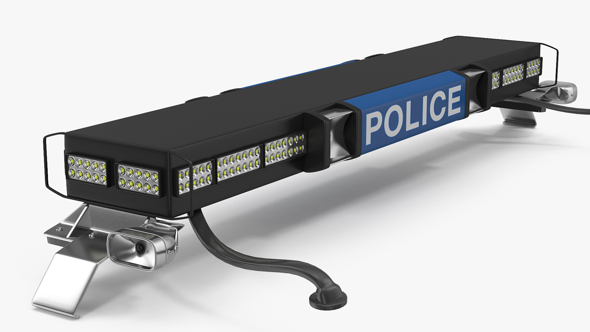 Police Paddy Wagon Dodge RAM 1500 Simple Interior 3D model
