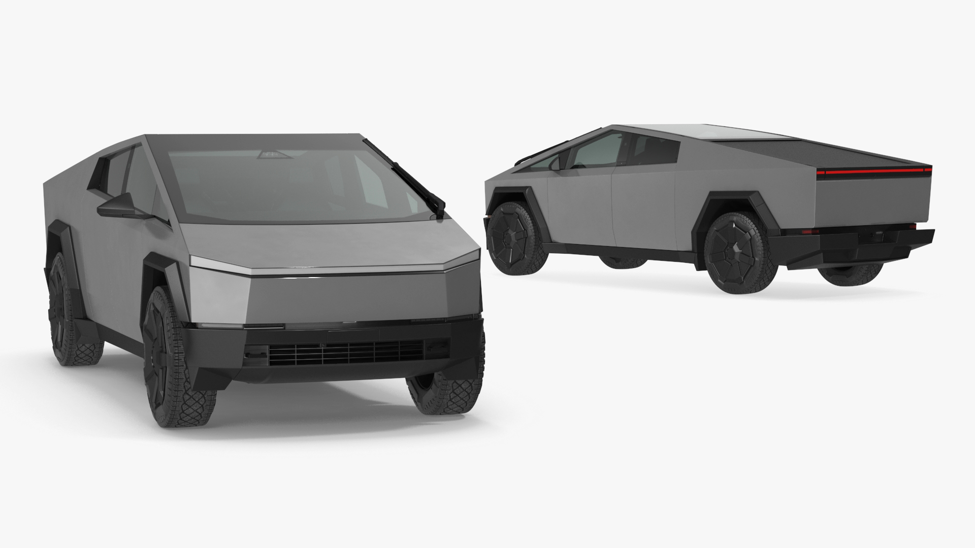 3D 2024 Tesla Cybertruck