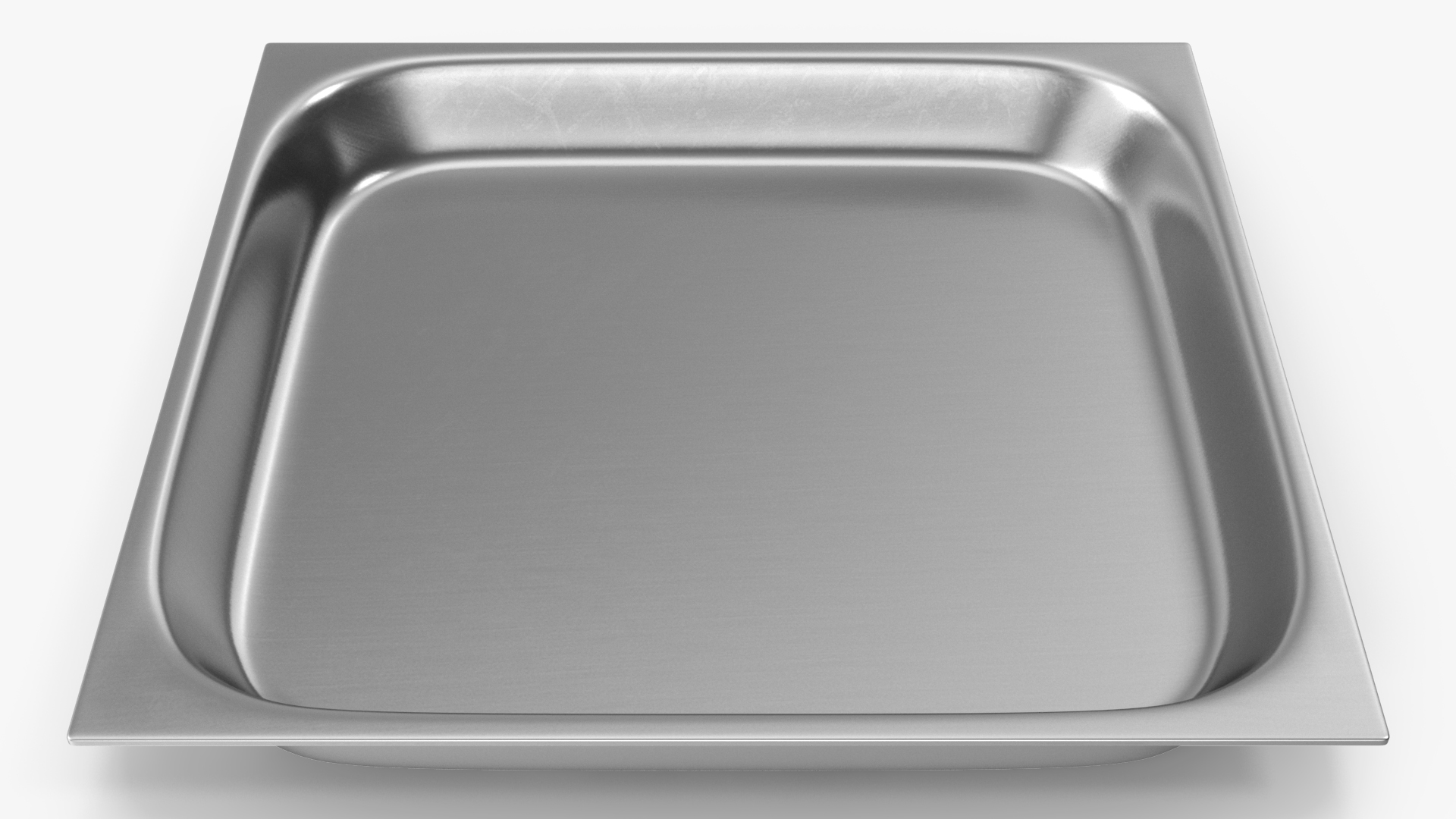 3D Stainless Steel Medical Tray model