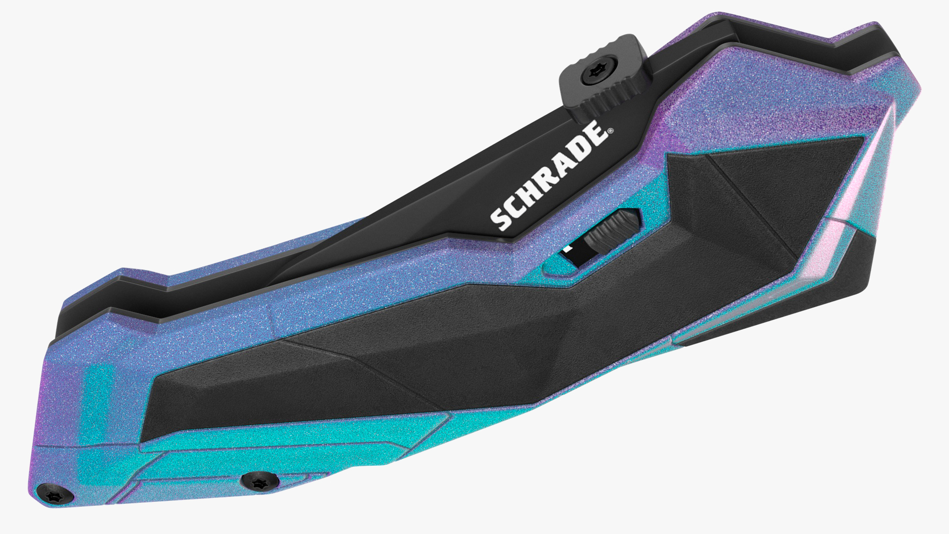 3D Sci-fi Knife Schrade Folded Color model